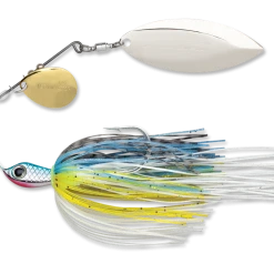Terminator Stainless Pulse Skirt Spinnerbait Colorado Willow 1/2 Oz.