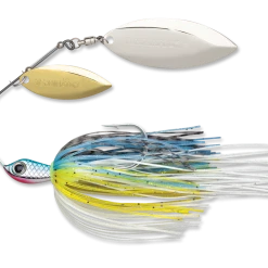 Baits Terminator Stainless Pulse Skirt Spinnerbait Double Willow 1/2 Oz.