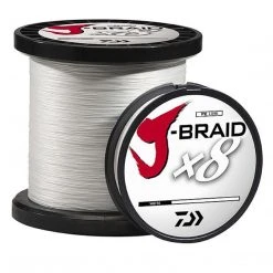 Daiwa J-Braid X8 Braided Line 550 Yards White