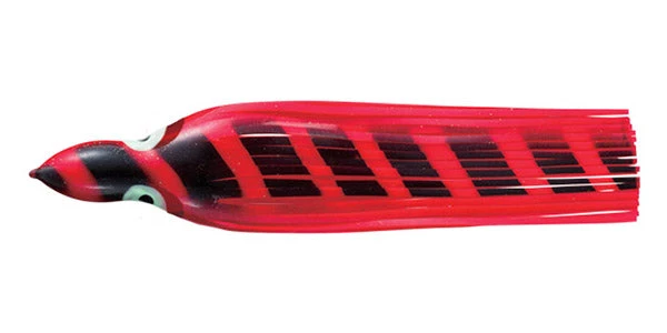 Yo-Zuri Octopus Skirt 4 1/4 Inch W/ Holed Head Red Eye Baits