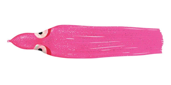 Yo-Zuri Octopus Skirt 4 1/4 Inch W/ Holed Head Red Eye Baits