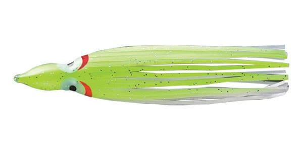 Yo-Zuri Octopus Skirt 4 1/4 Inch W/ Holed Head Red Eye Baits