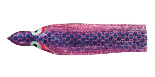 Yo-Zuri Octopus Skirt 4 1/4 Inch W/ Holed Head Red Eye Baits