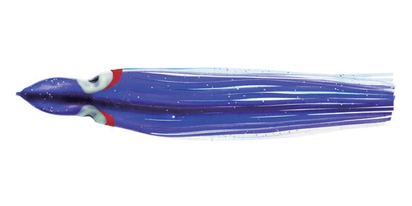 Yo-Zuri Octopus Skirt 4 1/4 Inch W/ Holed Head Red Eye Baits