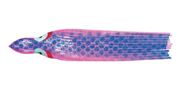 Yo-Zuri Octopus Skirt 4 1/4 Inch W/ Holed Head Red Eye Baits