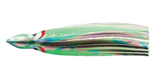 Yo-Zuri Octopus Skirt 4 1/4 Inch W/ Holed Head Red Eye Baits