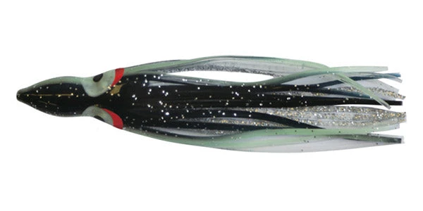 Yo-Zuri Octopus Skirt 4 1/4 Inch W/ Holed Head Red Eye Baits