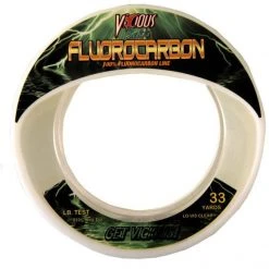 Vicious Fishing Vicious Salt Fluorocarbon Fishing Line 33 Yards