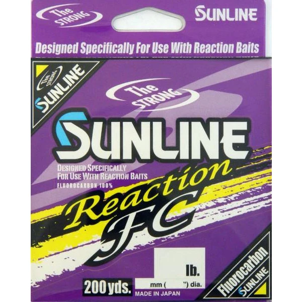 Sunline Reaction Fc Fluorocarbon 200 Yards