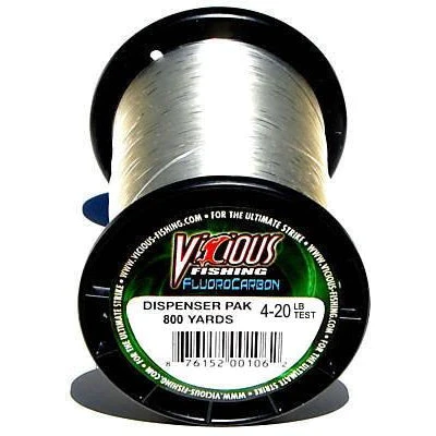 Vicious Fishing Vicious Fluorocarbon Fishing Line 800 Yards
