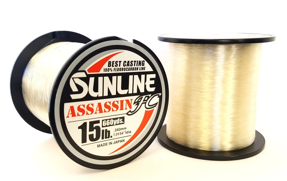 Sunline Assassin Fc Fluorocarbon Line Clear 660Yd