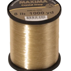 Line Maxima Crystal Ivory Monofilament Guide Spools