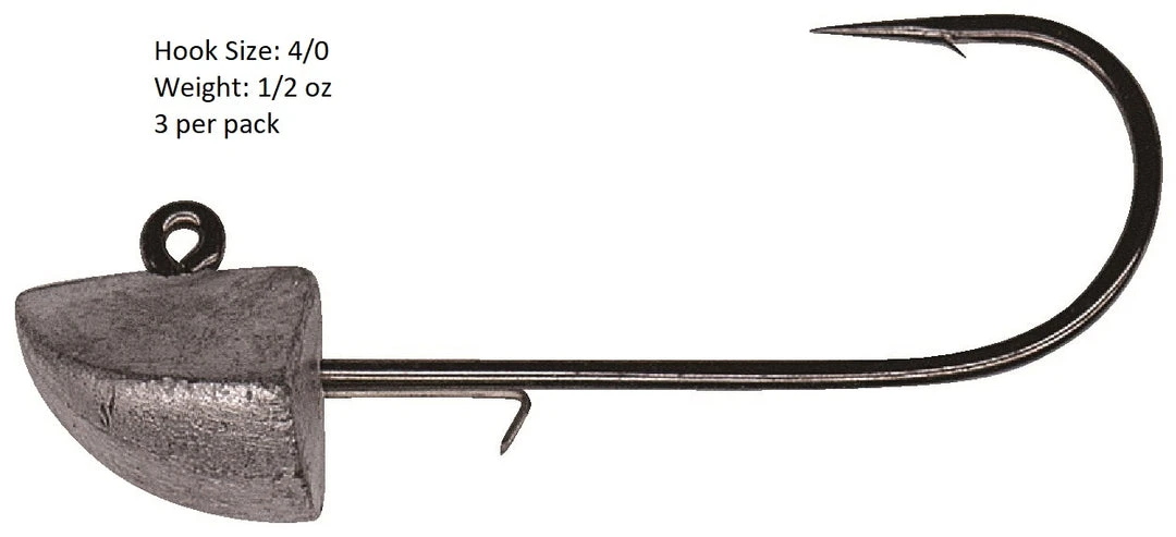 Hayabusa Power Delta Weighted Swimbait Hook With Wire Bait Keeper