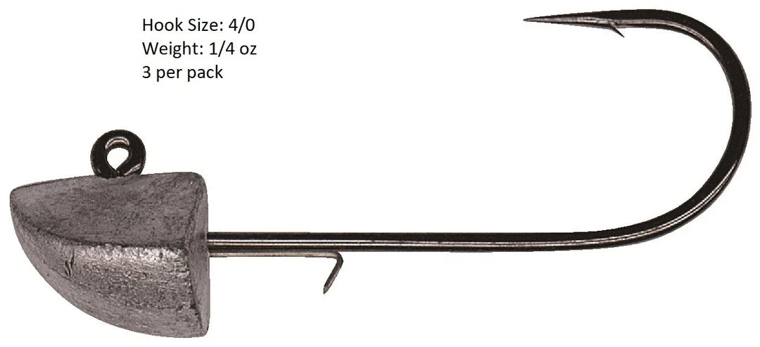 Hayabusa Power Delta Weighted Swimbait Hook With Wire Bait Keeper