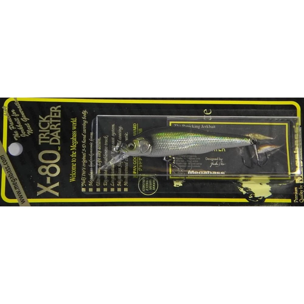 Baits Megabass Trick Darter X-80 Jerkbait