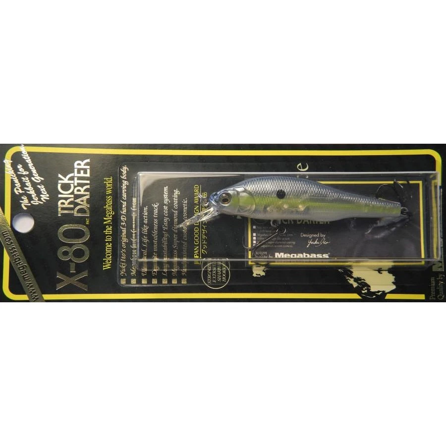 Baits Megabass Trick Darter X-80 Jerkbait