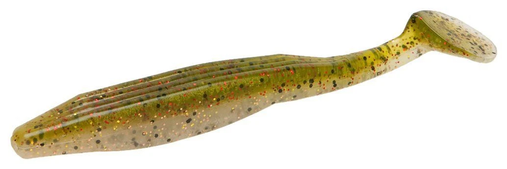 Zoom Swimmin Super Fluke, 5 Inch 5 Pack Baits
