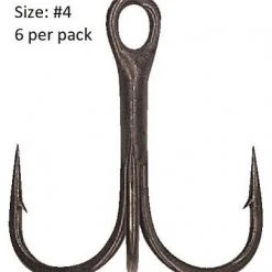 Hayabusa Tbl930 Premium Non-Reflective Black Treble Hook