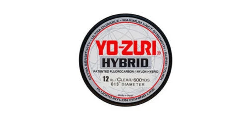 Yo-Zuri Hybrid Clear 600 Yards Monofilament Fishing Line